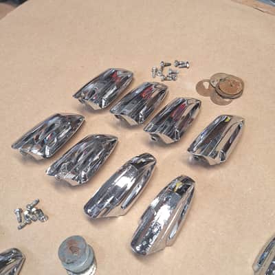 Big Lot of Vintage Premier Tom and Bass Drum Lugs 31 pieces EnglandLot 82-676 image 7