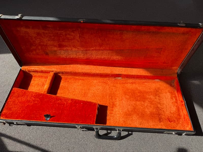 1966 Fender Stratocaster/ Telecaster case - Black image 1