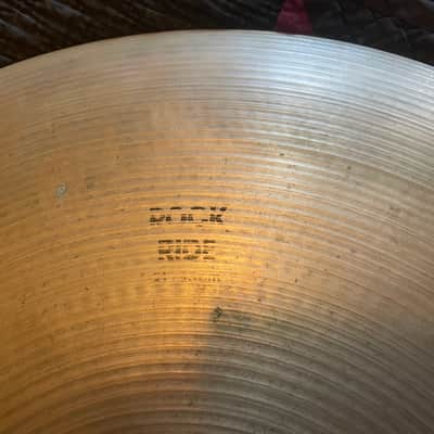 Zildjian 21" Rock Ride cymbal late 80s-early 90s image 3