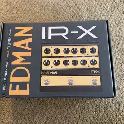 Friedman IR-X Dual Tube Preamp 2023 - Present Gold / Black image 9
