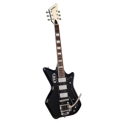 Airline Guitars Jetsons '59 3P Ripley Custom Black image 8