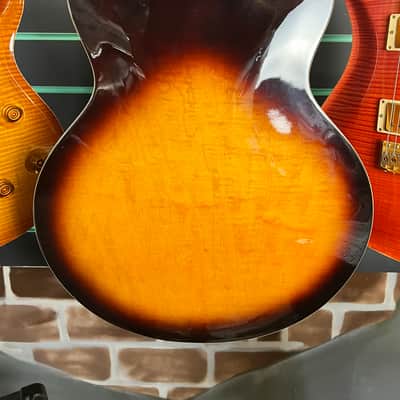 Epiphone Sheraton II Vintage Sunburst 2004 Semi-Hollow Electric Guitar image 11