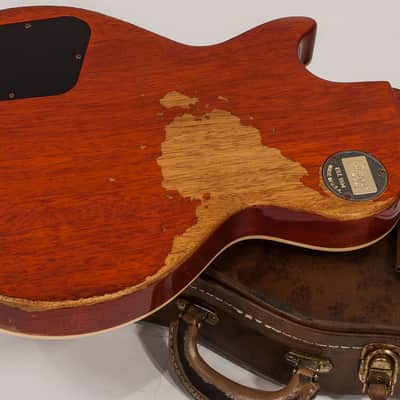 Gibson CUSTOM SHOP M2M LES PAUL STANDARD 1959 2H HT RW #982206 - HEAVY AGED VINTAGE CHERRY BURST 1959 image 4