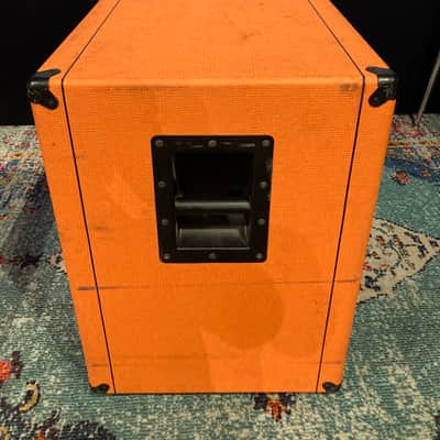 Tom Petersson's Cheap Trick, Orange - OBC410 4x10" 600-watt Bass Cabinet with Horn 8-ohm SIGNED!, AUTHENTICATED!  (TP #7) image 9