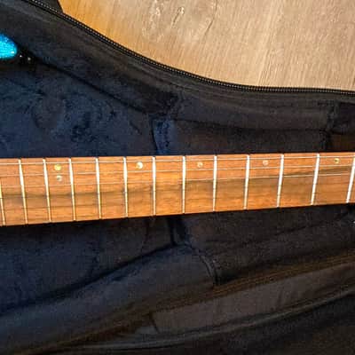 Kiesel Osiris OM6 Multiscale Headless Custom Blue Gradient 6-String Electric Guitar image 4