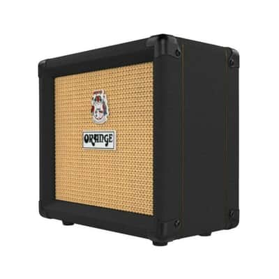 Orange Amplifiers Crush 12 (Black) Bundle with TS Guitar Cable (10-Feet) image 3