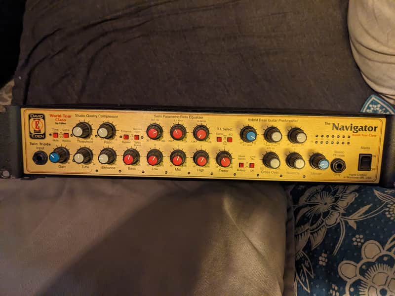 Eden Amplification Navigator Twin Triode World Class PreAmp 2000 - Gold image 1