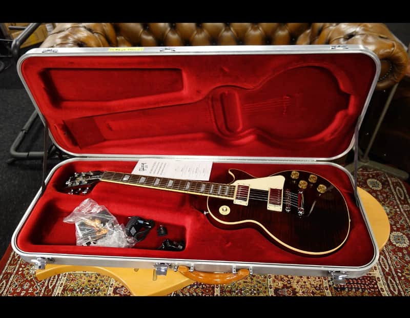 Gibson Les Paul Traditional HP 2016 - Wine Red with OHSC image 1