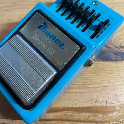 Ibanez GE9 Graphic EQ 1980s - Blue image 8