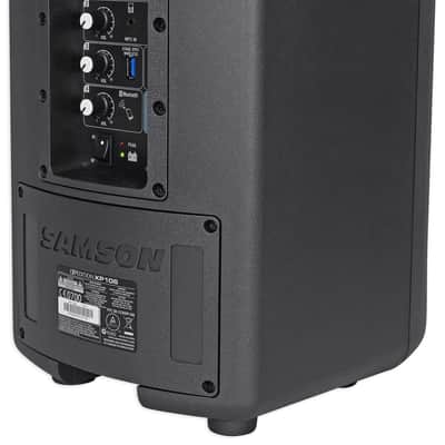 SAMSON XP106WDE 6" Portable Rechargeable Bluetooth Powered PA DJ Speaker+Headset image 4