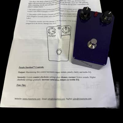 Chase Tone Purple Stardust Hi-Octave Reissue | Reverb