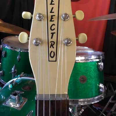 90s Danelectro ‘56 U2 Reissue signed by J. Geils! image 8