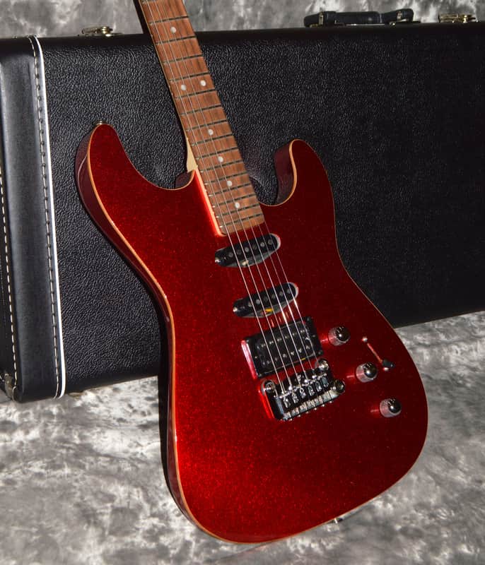 2022 G&L USA - Legacy HSS RMC - Candy Apple Red Metallic image 1