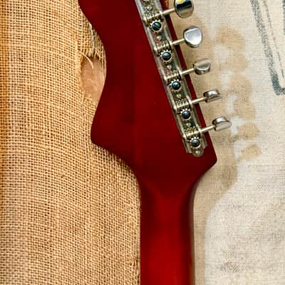 Harmony H-72 1972 - Burgundy image 10