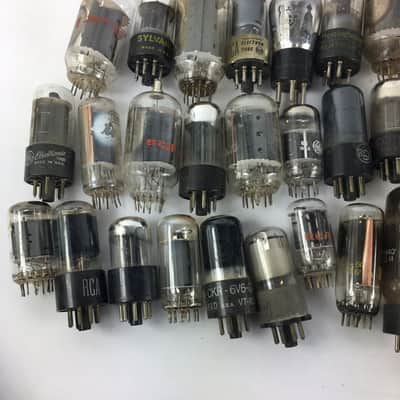 Lot of 50 Various Brands Vintage Vacuum Tubes -UNTESTED - Sylvania, RCA GE #5 image 5