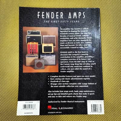 Hal Leonard Corporation Fender amps the first fifty years 1995