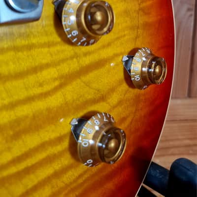 Gibson Les Paul 1959 Reissue VOS Washed Cherry Sunburst, Bj. 2012 image 9