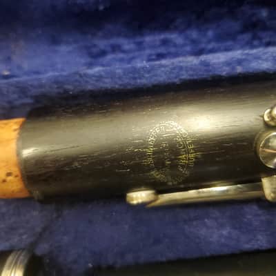 Evette Schaffer Paris France Clarinet   Wood Just Had a Repad / Minor Overhauled image 5