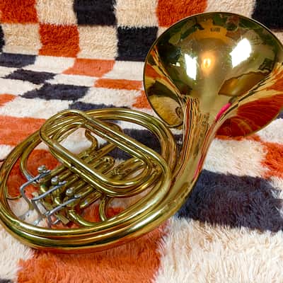 King Cleveland Single French Horn Key Of F With Case (Plays Great!) image 11