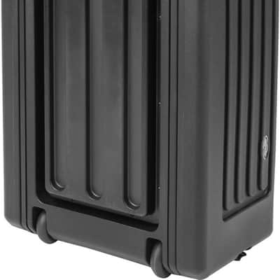 SKB 1SKB-R4SW 11.75" Deep Shallow Roto-Molded Rolling Audio Rack Case image 6