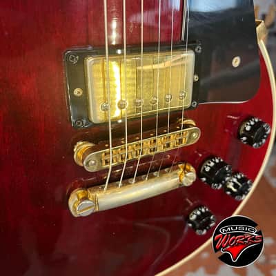 Gibson 1991 Les Paul Custom Wine Red True Vintage image 6