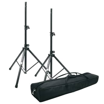 Electro Voice TSP-1 Tripod Speaker Stand Pair + Carry Bag image 1