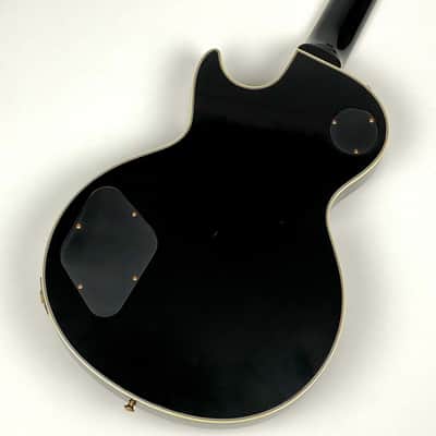Gibson Les Paul Custom triple pickup '57 Reissue Black Beauty with gold hardware, original Custom Shop case , and Gibson Cert and tag image 6