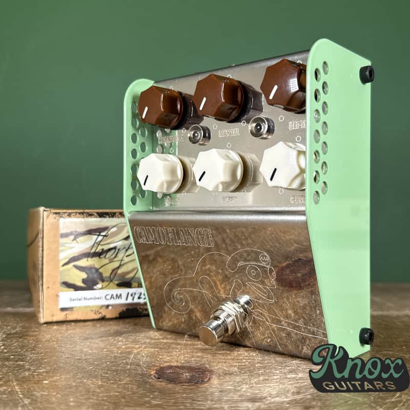 ThorpyFX Camoflange Flanger 2019 - Silver and Seafoam image 1