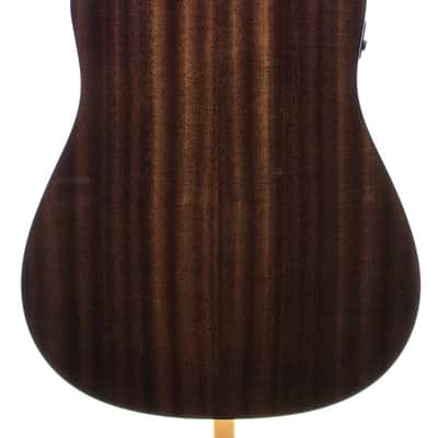 Fender CD-60SCE Acoustic-Electric Guitar - Natural image 4