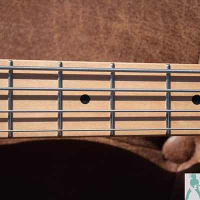 2020 Fender Hybrid Jazz Bass with Maple Fretboard - Indigo - Made in Japan - Pro Set Up w Perfect Frets/Action/Intonation! image 8
