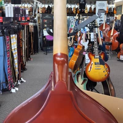 Palatino VB-004 Crack-Resistant Upright Bass with Padded Bag, 3/4 Size image 6
