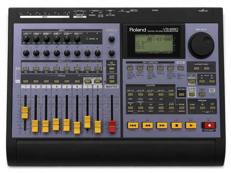 Roland VS-890 Digital Studio Workstation Recorder 2000's - Made In Japan image 1