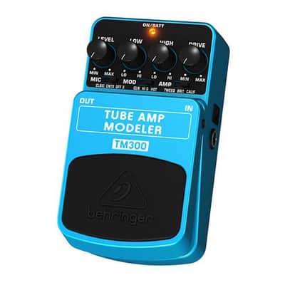 Behringer Tube Amp Modeller TM300 Effects Pedal image 2