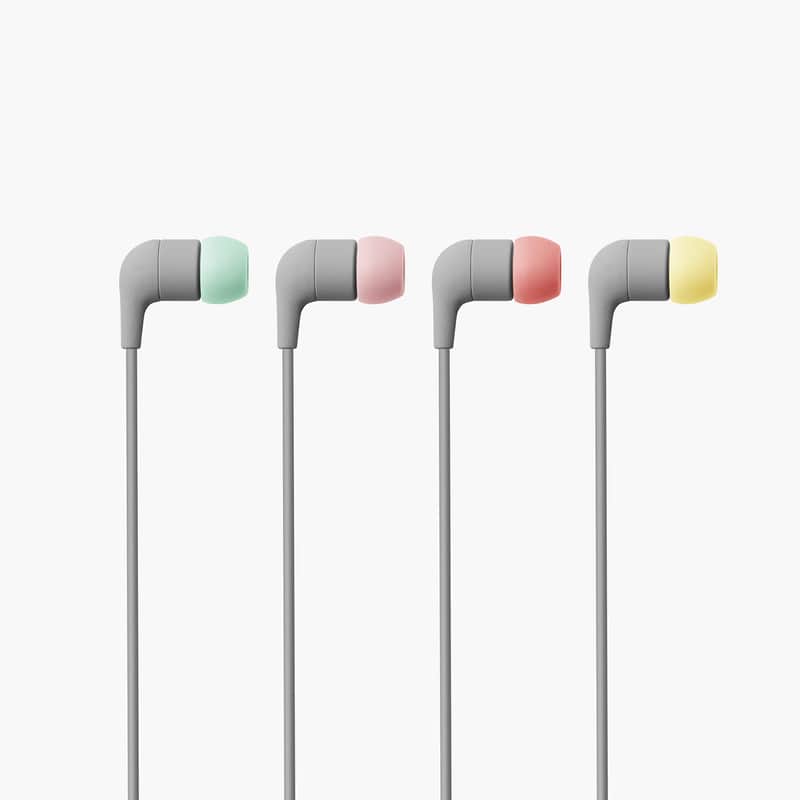 Immagine AIAIAI Pipe In-Ear Headphones, Made for Google, with Microphone, USB-C Connectivity, Noise Isolating, Ultra Lightweight, Durable, Grey - 1