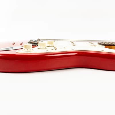 Squier Affinity Series Stratocaster – 22-Fret Rosewood Fretboard – 1997–2000 – Torino Red – Used; Good Condition image 16