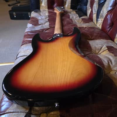 ESP Jazz Bass J-Four Sunburst Ex-Artist Studio Pro Bass Guitar MIJ Japan image 21