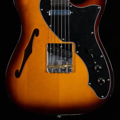 Fender Limited Edition Suona Telecaster Thinline Ebony Fingerboard Violin Burst (286) image 3