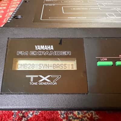 Yamaha TX7 FM Synthesizer Expander 1985 image 6