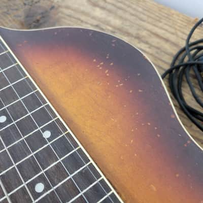 1930's Slingerland Songster 400 Lap Steel Squareneck - Sunburst With OHSC image 14