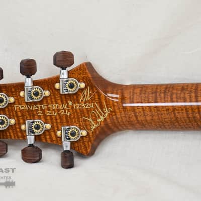 PRS Guitars Private Stock #12324 Custom 24 Fatback in Honey Gold Smokeburst (s/n: 2666) image 13