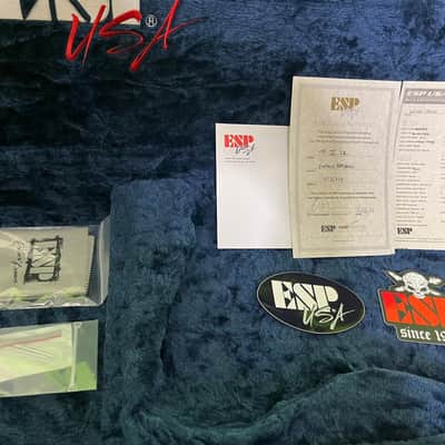 ESP USA M-III (beautiful quilt top!) image 22