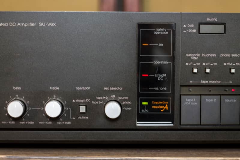 Technics SU-V6X DC Integrated Amp- 100W/channel | Reverb
