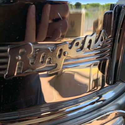Vintage 60's Rogers Dynasonic 5x14 Snare Drum (Missing Parts) image 3
