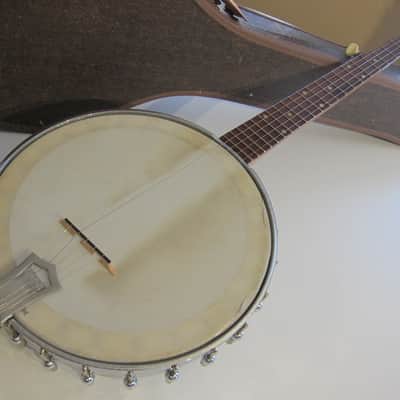 Gariepy 5 String Banjo Beautiful Original Condition Circa-1960s-Natural with Metal Pot image 3