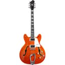 Hagstrom Super Viking, Mandarin, Dual Humbucker, Semi-Hollow, New, Free Shipping