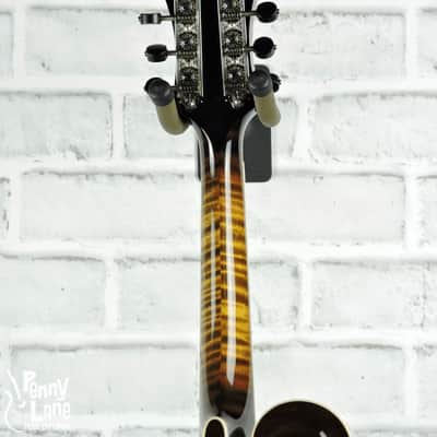 Northfield Big-Mon Icelandic Brown Adirondack Spruce Top F-Style Mandolin with Case image 6