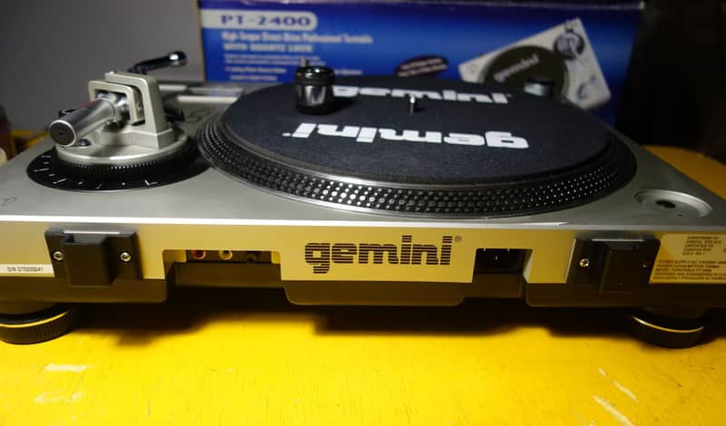 GEMINI PT 2400 High-Torque Direct Drive Professional Turntable