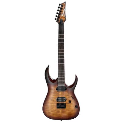 Ibanez RGA42FMDEF Dragon Eye Burst Flat 2021 image 2