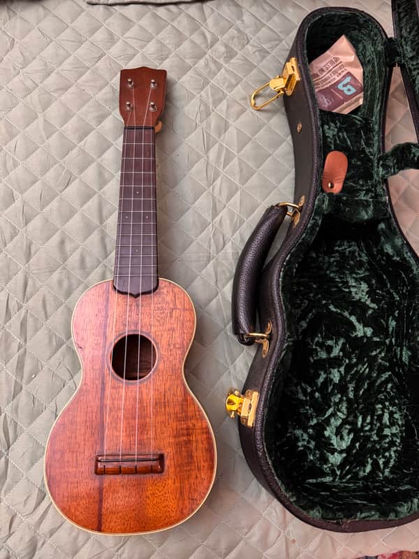 Martin Company Ukulele Type 2 Koa Soprano 1920's image 1
