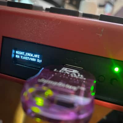 USB HxC Floppy Drive Emulator for Ensoniq ASR-X plus 100's of sounds on USB & OLED Display image 2